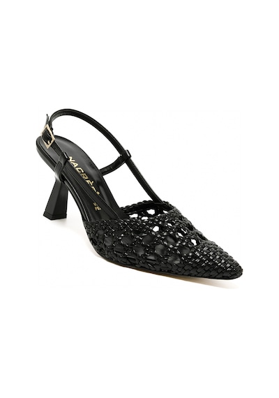 Topuklu/ Stiletto Kadın 3063008 Nacree Trecc Capra Nero Siyah