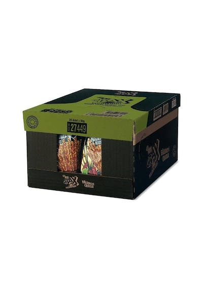 Eti Crax Patlayan Lezzet Acılı Ve Misket Limonlu Kraker 20 x 50 G