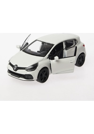 Metal Model Araba Oyuncak 1:36 Ölçek Diecast Renault Clio Rs -beyaz