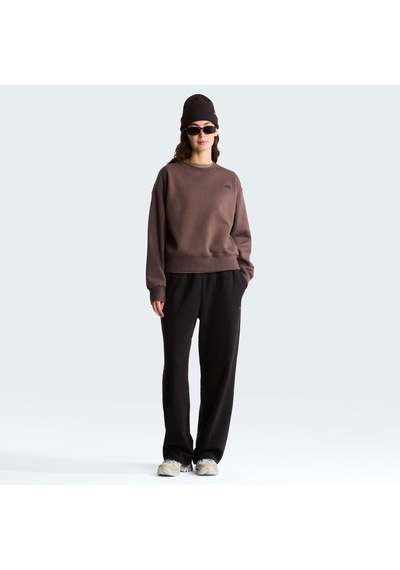 The North Face W Tnf Essentıal Sımple Dome Boxy Os Crew Kadın Sweatshirt Nf0a8hby1oı1 Kahverengi