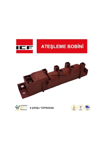 Icf Ankastre Ocak Çakmak Trafo Ateşleme Jeneratörü Manyeto Bobini - 368070808