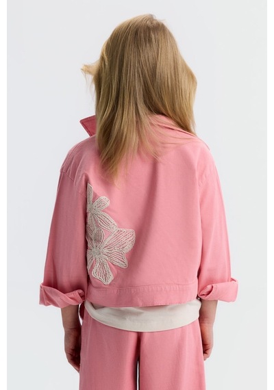 Xo Kids Kız Çocuk Ceket 4-8 Yaş 31532 Pembe