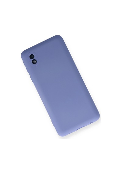 Newface - 95 - Samsung Galaxy Uyumlu A01 Core Kılıf Nano İçi Kadife Silikon - Csmo-tex - - Lila LİLA