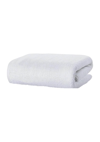 Otel Banyo Havlusu %100 Pamuklu 70x150 Cm Beyaz 20/2 Ring 600 Gr Beyaz