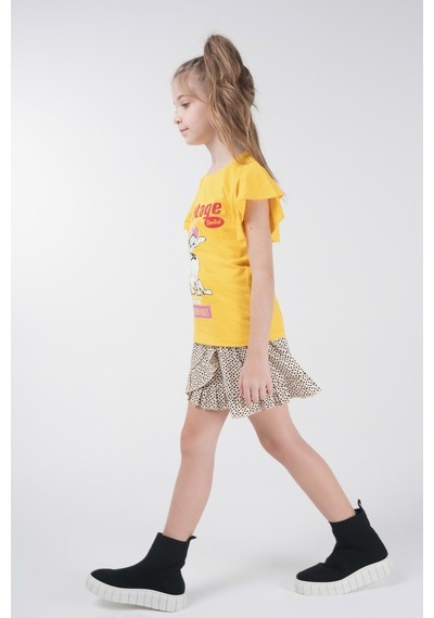 Brz Kids Kız Çocuk Etek Ekru
