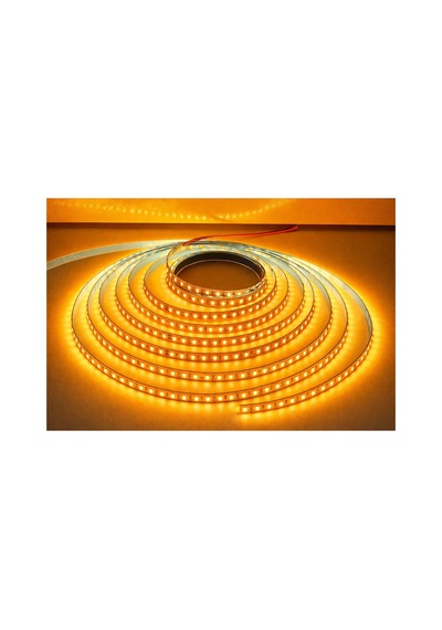 1 Adet 5 Metre Cata Ct 4485 İç Mekan 12v 10 Çipli Şerit Led Amber Işık Çok Renkli