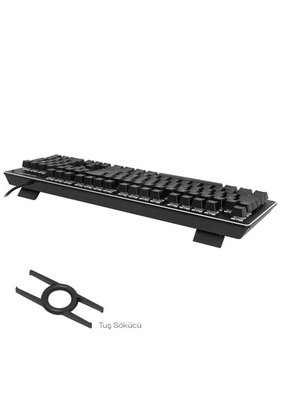 Gameforce Raider Blue Switch Rainbow Mekanik Oyuncu Klavye
