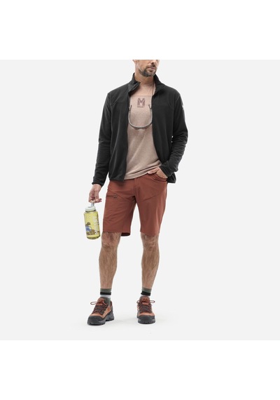 Millet Ubıc Lgrıd Jkt Erkek Polartec Ceket Tam Fermuar Mıv10448 N0247 Siyah