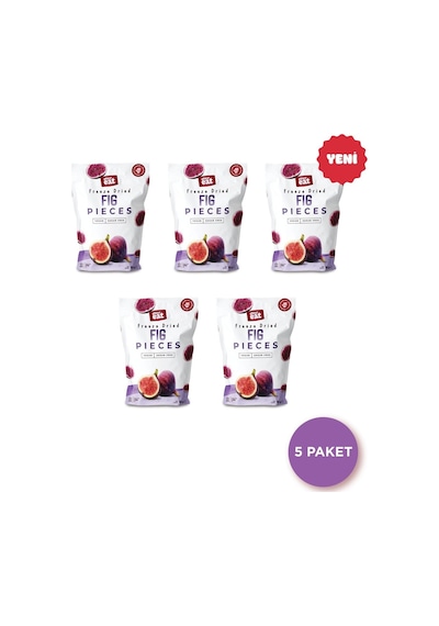 İncir Kuru Meyve Cipsi 30 G X 5 Adet Dondurularak Kurutulmuş Meyve 30 G