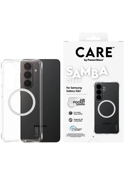 Panzerglass Care Samsung Galaxy Uyumlu  S26+ Samba Qı Şeffaf Kılıf