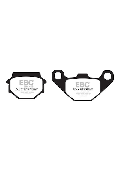 Ebc Sfac067 Kymco Agılıty 125 08-21 - Django 125/150 Carbon Arka Fren Balatası