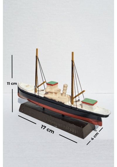 Bandırma Vapuru Maketi - Küçük Boy 17 Cm