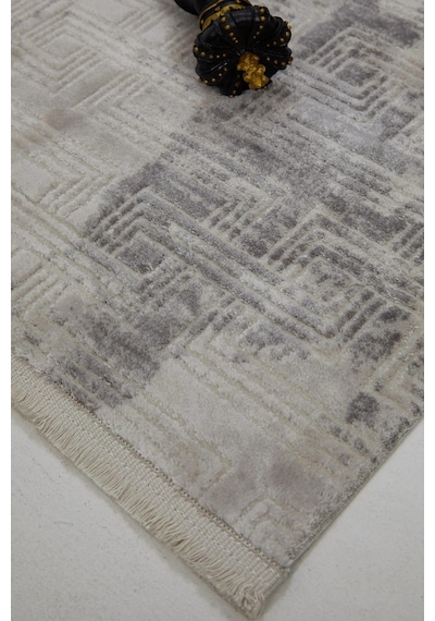 Hoom Rugs Eliza Plus 4321 Gri Modern Salon Halısı Gri