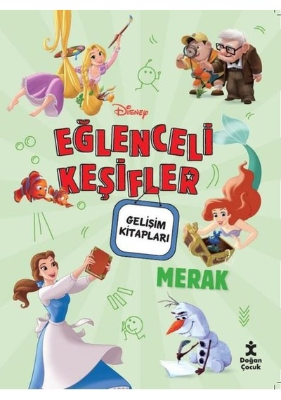 Disney Eğlenceli Keşifler - Merak - Gelişim Kitapları- Doğan Çocuk