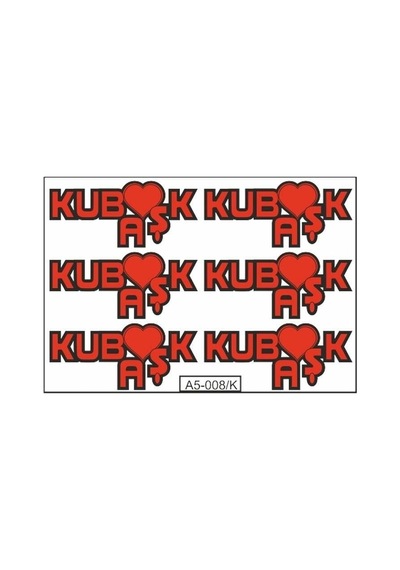 A5 Sticker 013 Tek Paket Çoklu Sticker Standart