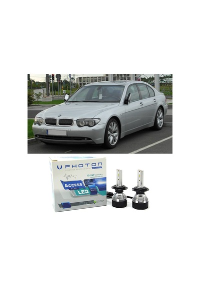 Bmw E65 Kısa Far Ampulü H7 Access Yeni Seri Beyaz 2001-2008