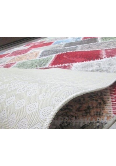 Altınsar Halı Lotto Bordo Kaymaz Jel Taban Kesme Yolluk