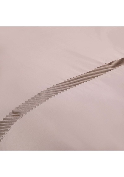 Annette %100 Pamuk King Size Nevresim Seti 230x220 Cm Bej