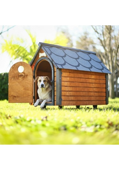 Tr Ahşap Köpek Kulübesi