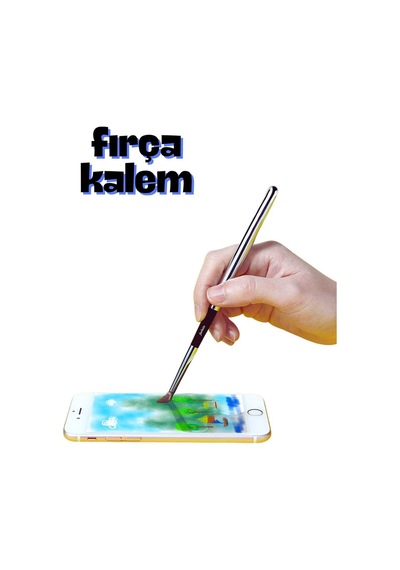 Dijital Resim Fırçası - İpad Ve Tüm Tabletlerle Uyumlu - Gerçek Fırça Dokunuşu İle Sanat Ekranda