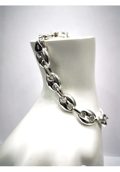 Omar Silver Unisex Gemici Arpa 11Mm Gümüş Bileklik Omar Silver Unisex Gemici Arpa 11Mm Gümüş Bileklik