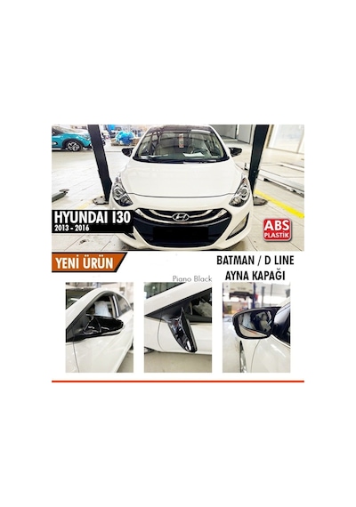 Hyundai I30 2012-2018 Sağ Sol Yarasa Ayna Kapağı 2li Set