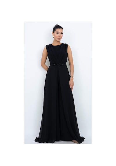 Dorne Moda Özel Koleksiyon Şifon Pelerinli Abiye Tulum - Kruvaze Yaka Boncuk Kemer Detaylı Geniş Paça Tulum - Düğün - Mezuniyet - Ofis Şıklığı Siyah Siyah Dorne Moda Özel Koleksiyon Şifon Pelerinli Abiye Tulum - Kruvaze Yaka Boncuk Kemer Detaylı Geniş Paça Tulum - Düğün - Mezuniyet - Ofis Şıklığı Siyah Siyah