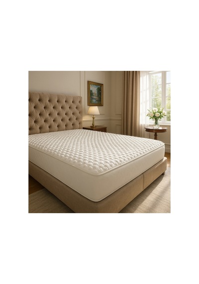 Konfor Pamuklu Opulent Fitted Sıvı Geçirmez Ses Yapmayan Kapitoneli Koruyucu Yatak Pedi Beyaz - 744383156 Beyaz Konfor Pamuklu Opulent Fitted Sıvı Geçirmez Ses Yapmayan Kapitoneli Koruyucu Yatak Pedi Beyaz - 744383156 Beyaz