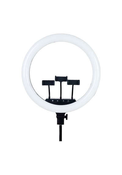 Led Rl-21 Inç 220v Girişli 3 Adet Telefon Tutacaklı+uzaktan Kumanda+çantalı Selfie Işığı Senalstore