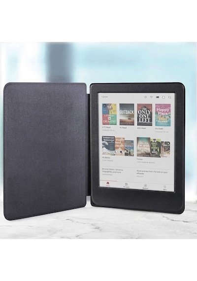 Kindle E-kitap Okuyucu Uyumlu Manyetik Kapaklı Dokunmatik Kalem Hediyeli İnce Koruyucu Kılıf / Otomatik Uyku Modlu