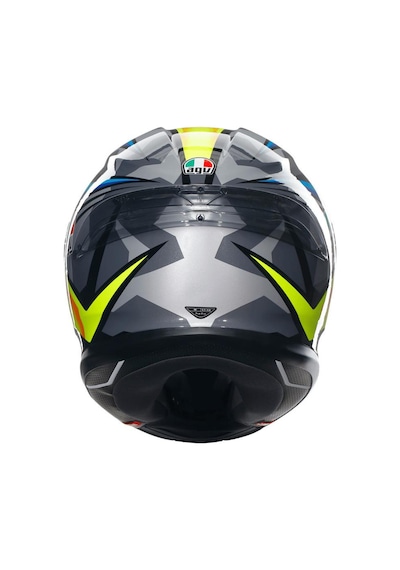 Agv Kask K6 S Mplk Joan Black Blue Yellow Renkli