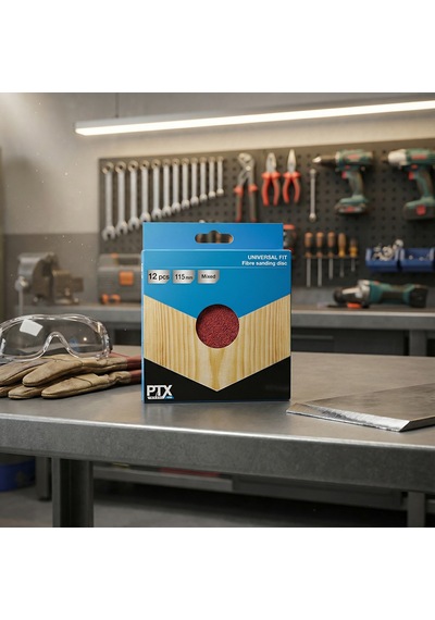 Ptx Fiber Disk Karışık 12'li 115 MM