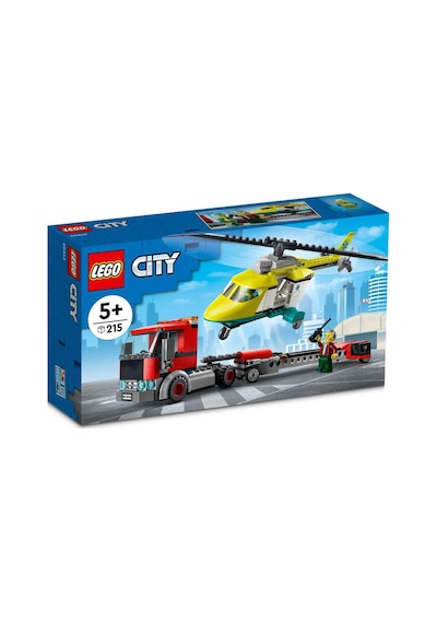 LEGO® City 60343 Kurtarma Helikopteri Nakliyesi 215 Parça