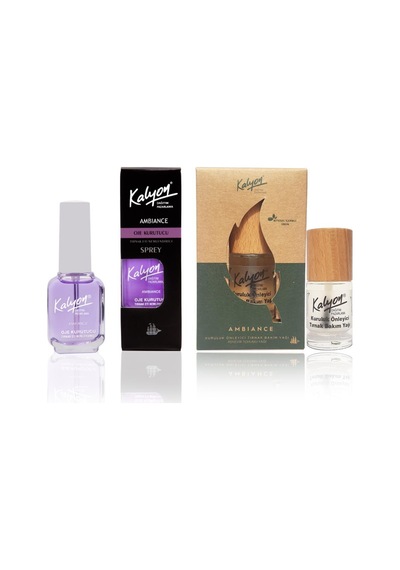 Kalyon   Tırnak Bakım Yağı 11 ML + Kalyon Oje Kurutucu Sprey