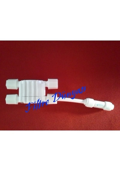 Filtre Dünyası (Jako) Çek Valf + 4 Yollu Vana Shot Of Şatof Shut-Off Somunlu