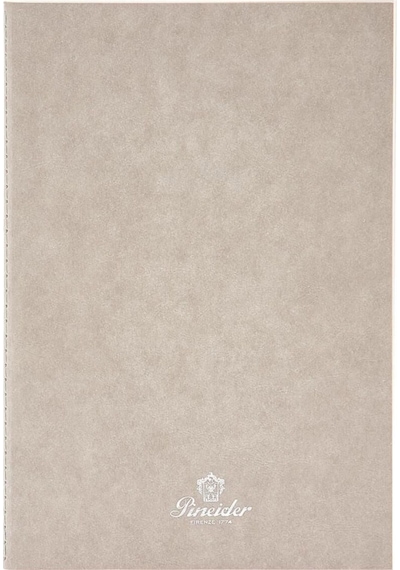 Pineider Defter Ecojazz 14,5x21 Cm Stone Cqurc001273 Gri