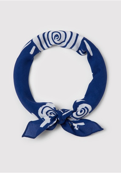 Mavi - Il Sole Baskılı Lacivert Bandana 1914346-30761