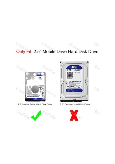 Usb 3.0 2.5 Inç Sata 4469A Hdd Hard Disk Kablosu Kutusu Veri Hard