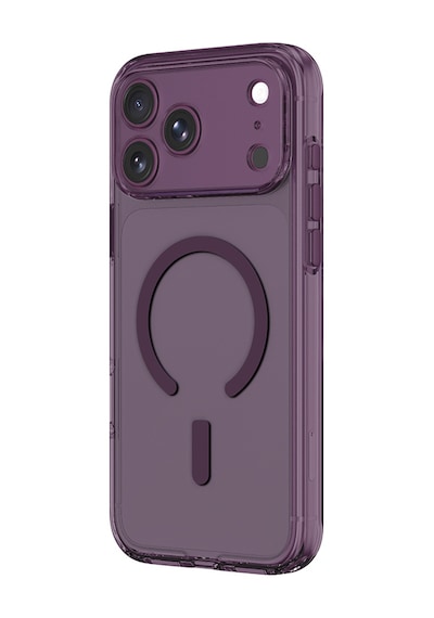 Apple iPhone Uyumlu 18 Pro Max Kılıf M-safe Özellikli Kamera Korumalı Amazingthing Minimal Lens Serisi Kapak Mor