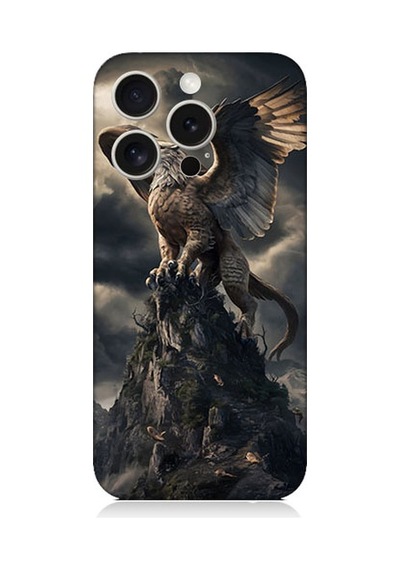 Apple Uyumlu iPhone 15 Pro Max Satranç Maçı Desenli Silikon Kılıf Silikon