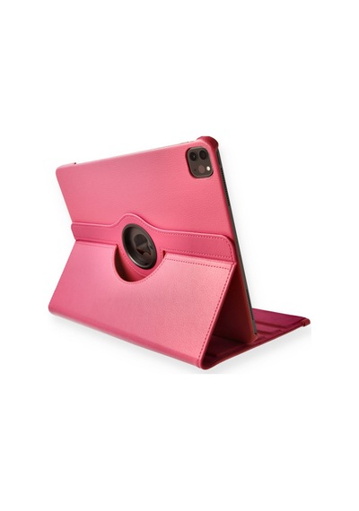 İpad Pro 11 2020 Kılıf 360 Tablet Deri Kılıf - Pembe Diğer