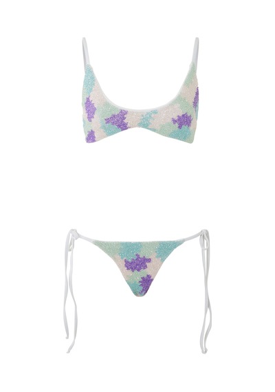 Oceanus Şık Rome Bikini Seti İle Plajda Stil Sahibi Olun Çok Renkli
