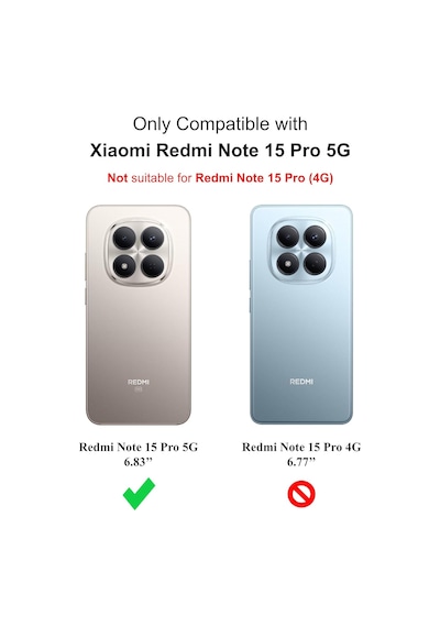 Xiaomi Redmi Note 15 Pro 5g İle Uyumlu Kılıf Esnek Premium Yumuşak Silikon Telefon Kılıfı Kapak Lila