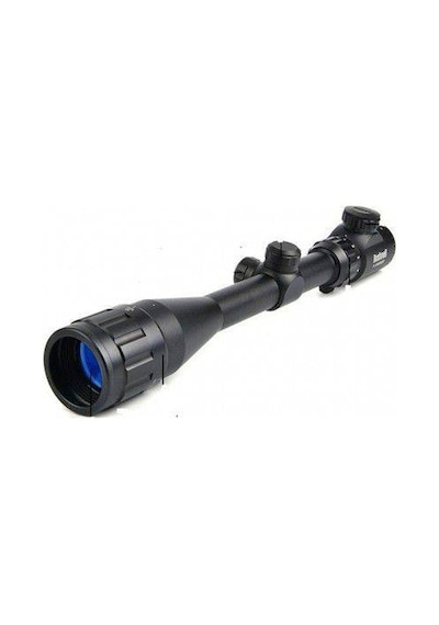 4-12x40aoeg Tüfek Dürbünü Mil Dot Kırmızı ve Yeşil Işıklı Lens