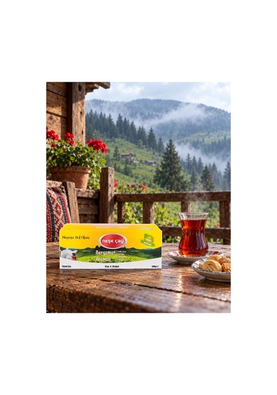 Neşe Çay Bergamot Aromalı Siyah Demlik Poşet Çay 20 x 10 G