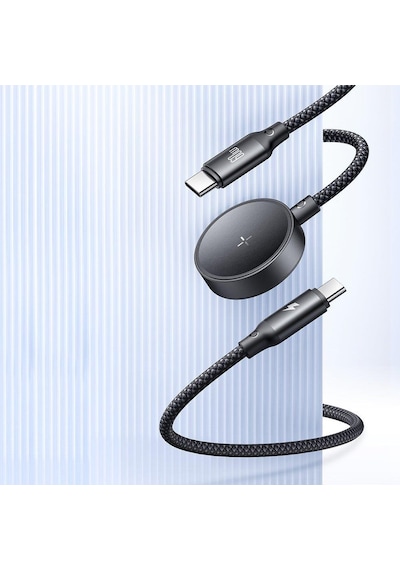 Mcdodo Ca-4210 1.5 M 60w 2'si 1 Arada Type-c To Type-c + Samsung Watch Uyumlu Kablosuz Şarj Cihazı