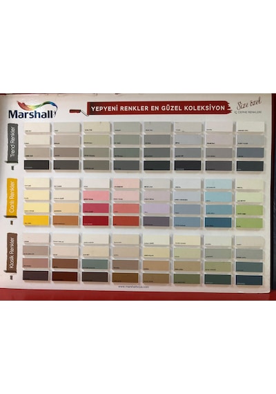 Marshall Maximum Silikonlu Silinebilir Iç Cephe Boyası 2.5 Lt
