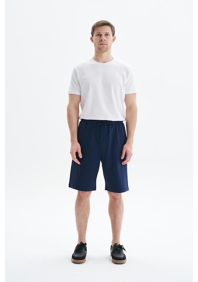 AR-MA Arma Erkek Regular Fit Basic Süprem % 100 Pamuk Arka Ve Yandan Cepli Şort Y29504279102 Lacivert