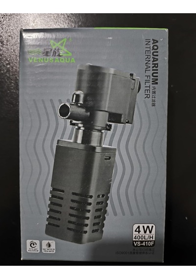 Venusaqua Vs-410f Akvaryum Iç Filtresi 400 Lt/h 4w
