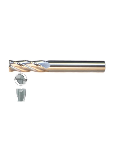 Fett 14x56 Mastercut Uzun Sert Metal 2 Ağızlı Karbür Parmak Frezesi